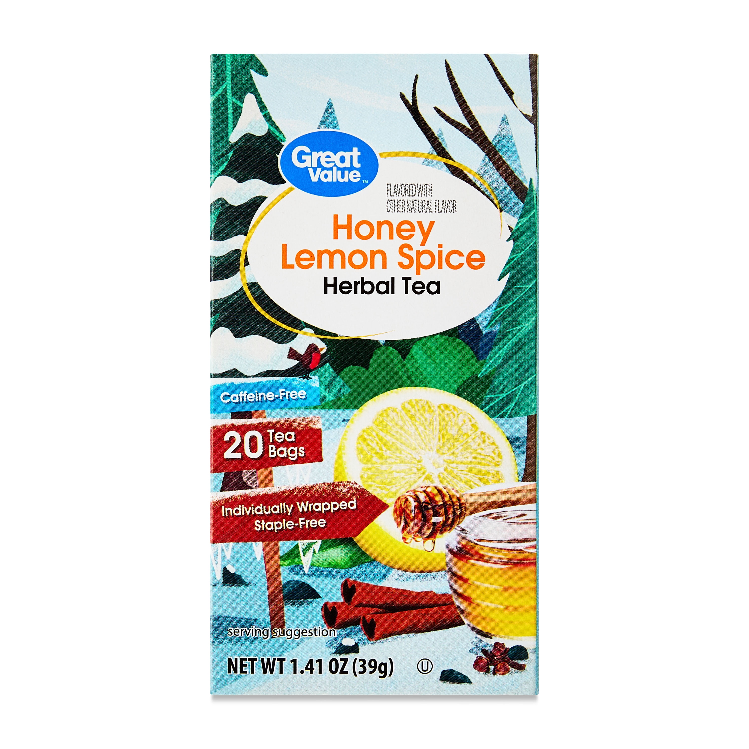 Celestial Seasonings, Herbal Tea Sampler, Caffeine-Free, 18 Count