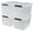 50 L, variant on 50 L Plastic Lidded Storage Bin, 4 Pack Clear Latching Storage Box with Wheels