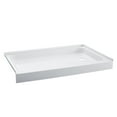 thumbnail image 3 of Voltaire 48" x 36" Acrylic White, Single-Threshold, Right Drain, Shower Base, 3 of 9