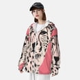 thumbnail image 3 of Fotbe Pink Cheetah Art Chaqueta con Protección Solar UPF 50+ para Hombre y Mujer, Camisa con Capucha y Bolsillos-Small, 3 of 7