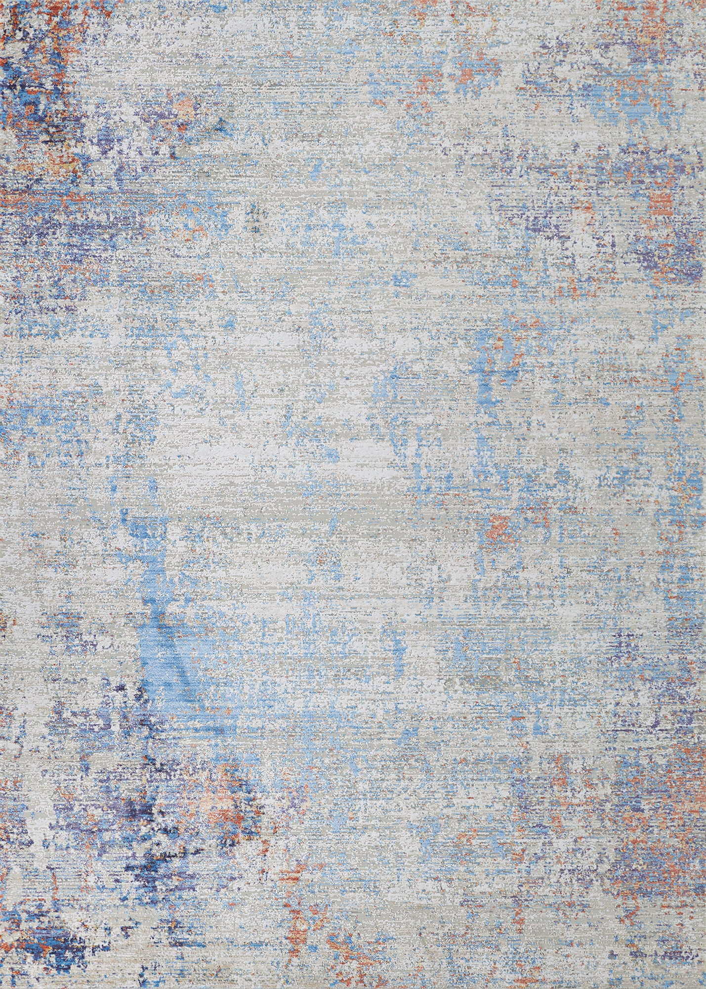 Couristan Vibrata Reflections Multi-Pastels Area Rug
