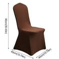 thumbnail image 3 of Polyester Spandex All Inclusive Chair Cover Elastic Chair Cover For Weddings Banquets And Parties, 3 of 3