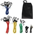 thumbnail image 5 of 24-Piece  XSTRAP STANDARD Heavy Duty Bungee Cords Set with Hooks - Assorted Sizes Include 10”, 18”, 24”, 32”, 40” Bungee Cords, 4pcs 9'' Ball Ties, and a Convenient Drawstring Bag, 5 of 7