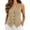 Khaki, variant on Womens Vest Top - Cotton Linen Shirts Summer 2026 Button Down Tank Tops Business Casual Boho Sleeveless Blouses