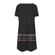 thumbnail image 5 of Puntoco Vestido De Manga Corta Con Cuello Redondo Estampado A La Moda Para Mujer Con Bolsillos Vestido De Cuello Redondo De Manga Corta Negro Xl,Regalos Para Mujer Joven, 5 of 5