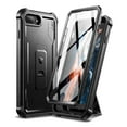 thumbnail image 1 of Dexnor iPhone 8 Plus Case, iPhone 7 Plus Case, [Built in Screen Protector and Kickstand] Heavy Duty Military Grade Protection Shockproof Phone Case for Apple iPhone 8 Plus & 7 Plus (Black), 1 of 6