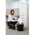 thumbnail image 4 of 7 Gallon / 28 Quart Black Rectangular Plastic Wastebasket - 15" Tall Durable Open Top Trash Can for Office, Home, Kitchen & Bathroom, 4 of 5