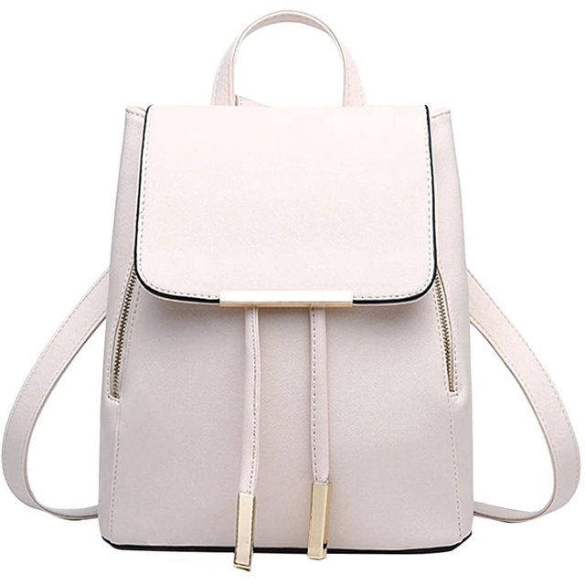 Bolso para mujer, mochila, monedero, bolsos con cremallera de cuero PU, mochila informal de moda, taleguilla y bolso