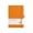 Orange, variant on A5 Hardcover Lined Journal Notebook with Elastic Closure and Pen Loop for Office Meetings, Daily Planning and Travel, Black