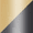 Brass Gold Black, variant on Easyworkz Gooseneck Pour Over Stainless Steel Coffee Kettle 20 oz with Upgraded Spout, Rose Gold Black