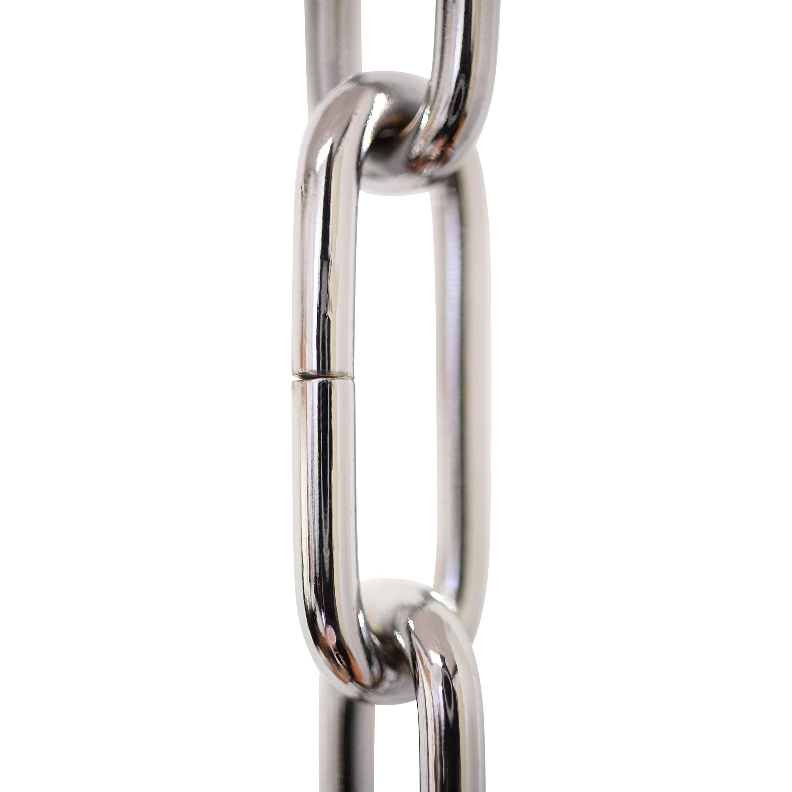 RCH Hardware QL-BR01-35 Brass Quick Link 8 Gauge Polished Nickel (2 Pack)