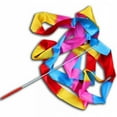 thumbnail image 4 of Dance Ribbons, Gymnastics Streamers Nylon 4m  For Competition Coloful,Flame,Orange,Red,Pink, 4 of 8
