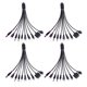 thumbnail image 1 of Cable de carga multidispositivo 10 en 1 de 23 cm, PVC, antienredos, universal, de alta resistencia, para la mayoría de teléfonos., 1 of 8
