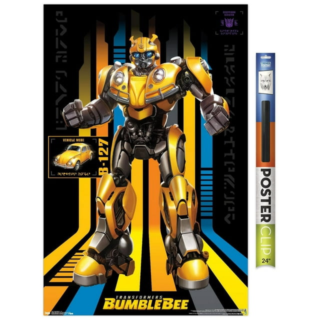 Hasbro Transformers: Bumblebee - 127 Wall Poster, 22.375" x 34"