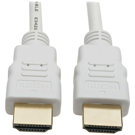 UPC: 0037332203526 | Tripp Lite P568-016-wh High-speed Ultra Hd 4k Hdmi Cable With Digital Video & Audio (16ft)