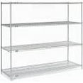 thumbnail image 4 of Nexel Wire Shelving, Poly-Z-Brite, 54"W X 18"D X 63"H, 4 of 4