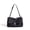 Black, variant on Genuine Leather Women's Shoulder Bag Large Full-Grain Cowhide Flap Purse