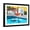 Black Frame, variant on Art.com Pool Lounge Art Print by Jen Bucheli, White Frame Wall Art, 21" x 17"