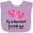 Lavender, variant on Inktastic My Godmother Loves Me Hearts Girls Baby Bib