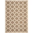 thumbnail image 1 of Safavieh Courtyard Brown Indoor Outdoor Rug - 9' x 12', 1 of 1