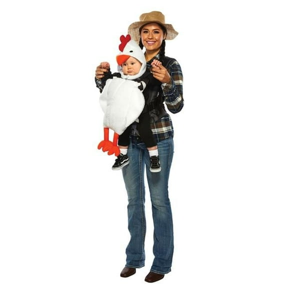 Chicken & Farmer Baby N Me Costume