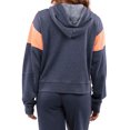 thumbnail image 2 of Melting Waves Zipped Hoody [Navy], 2 of 3