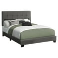 thumbnail image 1 of Monarch Specialties Bed, Full Size, Bedroom, Upholstered, Frame Only, Transitional, 1 of 3