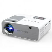 WEWATCH 5G WiFi 1080P Projector, 230Inch Large Screen LED Portable Outdoor Projector, Built-in Speaker Video Projector for Outdoor Movies, Compatible with HDMI, TV Stick,TF,AV,USB,PS5,Smartphone