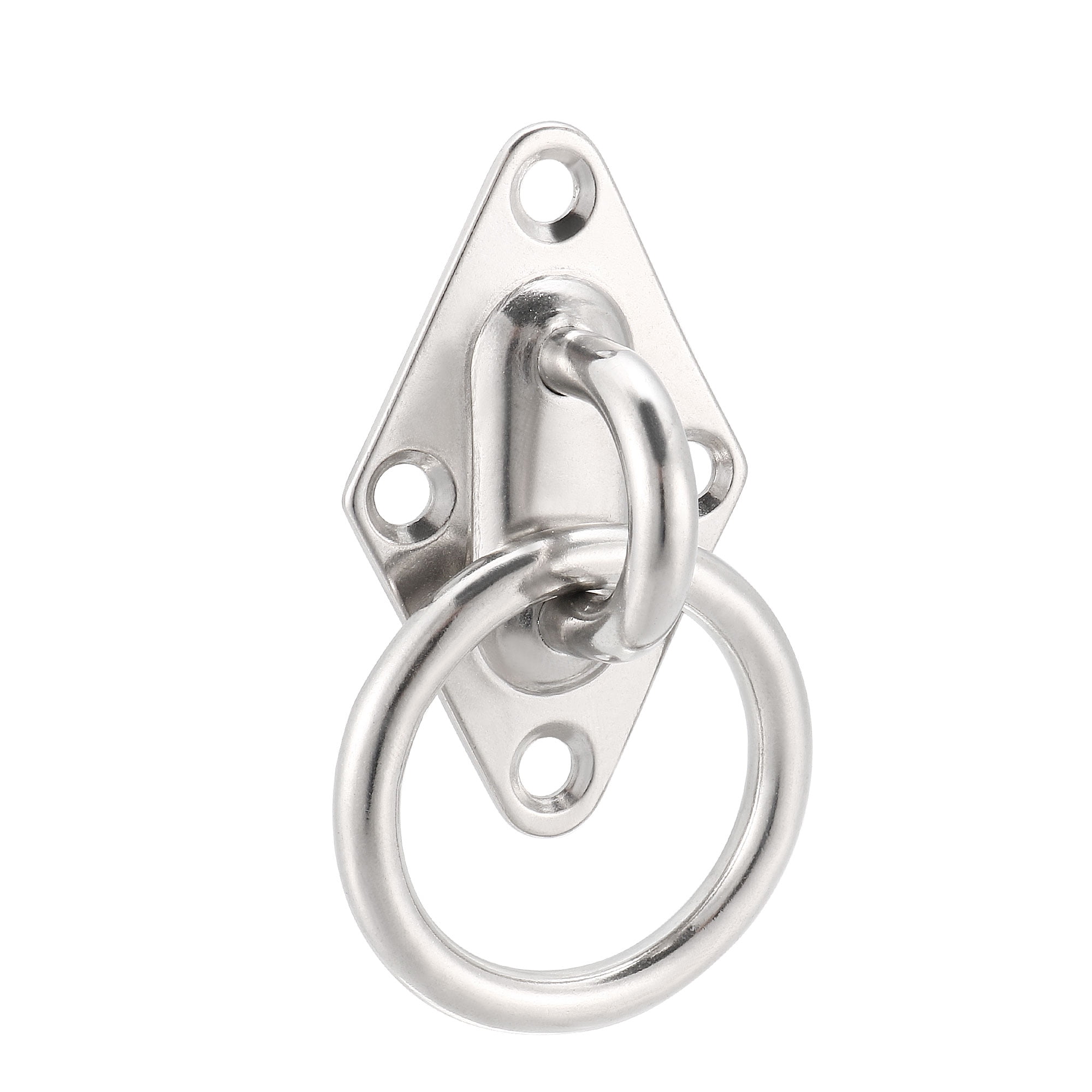 Stainless Steel Ceiling Hook Pad Eye Plate Hardware 50mmX34mm