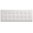 thumbnail image 4 of Modway Lily Tête de Lit Capitonnée en Similicuir Taille Complète en Blanc, 4 of 5