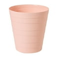 thumbnail image 3 of Kitchen Trash Can, Step-On Garbage Can with Lid, Tall Kitchen & Bathroom Trash Can, Small Office Waste Bin, Pink - Xuniizn, 3 of 9