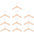 thumbnail image 3 of 10pcs Mini Wood Hangers Dog Clothes Hangers, Non Slip Coat Trouser Slack Jeans Skirt Shorts Scarf Pant Hangers,14cm/5.5inch, 3 of 4