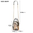 thumbnail image 2 of FORMRS Crossbody Bag for Women Quilted Travel Shoulder Cell Phone Purse with Chain Strap Handbag, Abstract Shapes, 2 of 7