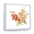 thumbnail image 3 of Designart 'Red and Orange Wildflowers' Traditional Framed Canvas Wall Art Print, 3 of 5