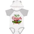 thumbnail image 3 of Inktastic Merry Christmas Boys or Girls Baby Bodysuit, 3 of 5