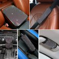thumbnail image 2 of CNKOO Car Seat Belt Shoulder Pad Sparkling Rhinestone Stylish Protective Auto Accessories Car Shoulder Cover, 2 of 10