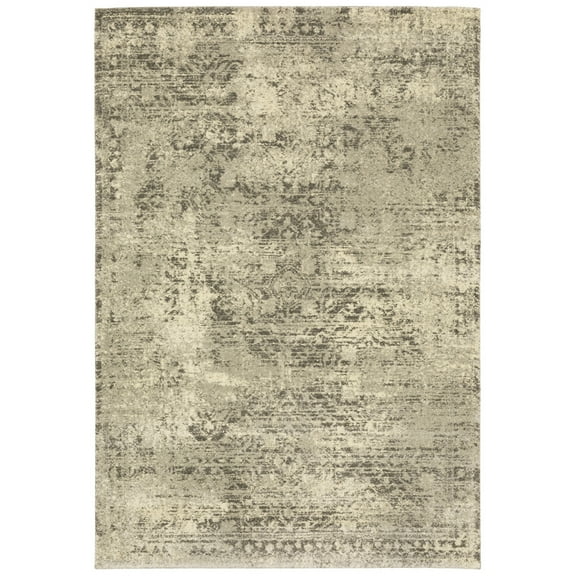 Moretti Teeneck Area Rug 1806Q Beige Vintage Faded 2' 3" x 7' 6" Rectangle