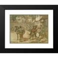 thumbnail image 2 of Arthur Rackham 18x14 Black Modern Framed Museum Art Print Titled - When a Score of Ewes Had Brought in a Remarkable Profit. (1911), 2 of 5