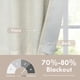 thumbnail image 5 of Cortinas de lino opacas DriftAway, 63 x 120 cm, color beige, 5 of 9