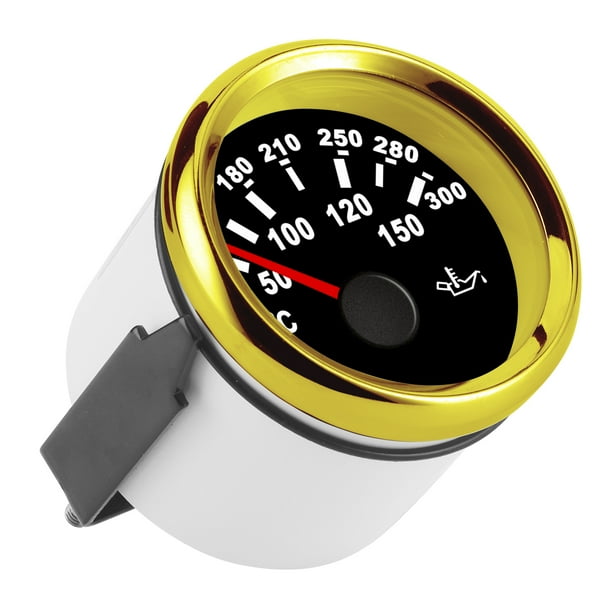 Medidor de temperatura del aceite, 50-150 ℃ Indicador de temperatura del aceite Pantalla de temperatura del aceite Indicador de temperatura del aceite Características líderes en su clase
