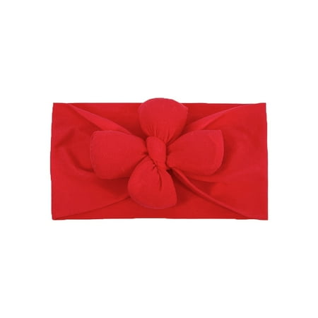 

Baby Girl Bowknot Stretch Knitted Hair Accessories