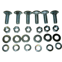 Brothers Trucks L0222-55 Front Bumper Bolt Kit - 24-Pieces