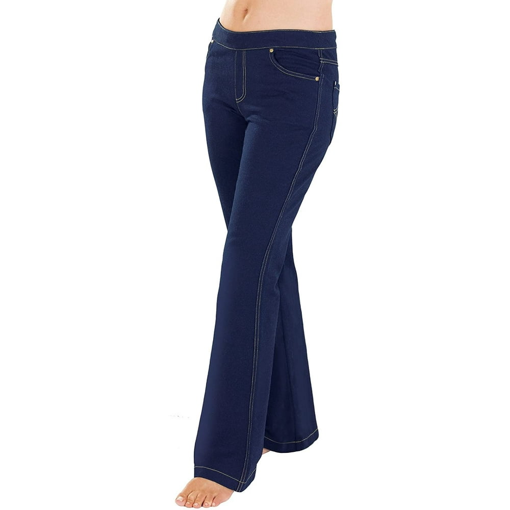 Womens Jegging Jeans Plus Tall Boot Cut Drawstring 2X - Walmart.com ...