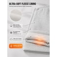 thumbnail image 6 of TELALEO Men's Heavyweight Fleece Open Bottom Sweatpants with Pockets, Elastic Waist, Gym & Casual Wear, L, 6 of 7