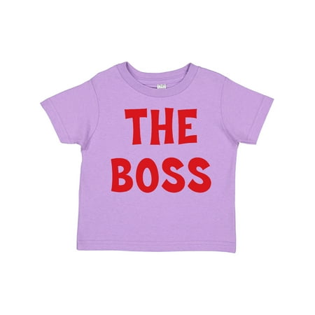 

Inktastic The Boss Gift Toddler Boy or Toddler Girl T-Shirt