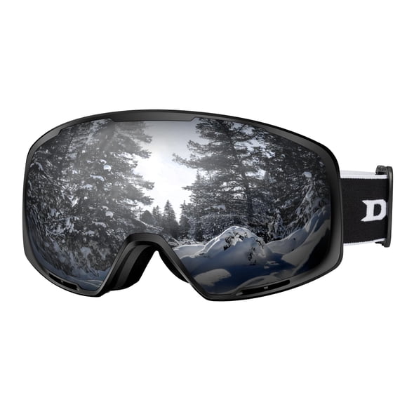Gafas de esquí DBIO OTG con protección UV antivaho para adultos y jóvenes