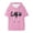 Pink, variant on CG5 Merch Project UMove Hooded T-shirt Women Men Short Sleeve Tee Casual Fashion Tops