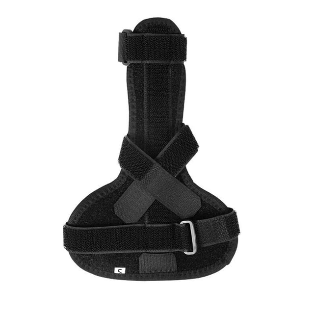 maskred Finger Splint First Aid Support Splints Guard for Finger Black S 15.4x20.8cm 1Set
