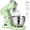 Green 8.4QT, variant on 8.4QT Commercial Stand Mixer 800W Aluminum Die Casting, Mixers Kitchen Electric Stand Mixer Metal Food Mixer with Stainless Steel 8L Bowl, Dough Hook, Whisk and Beater, Cream White