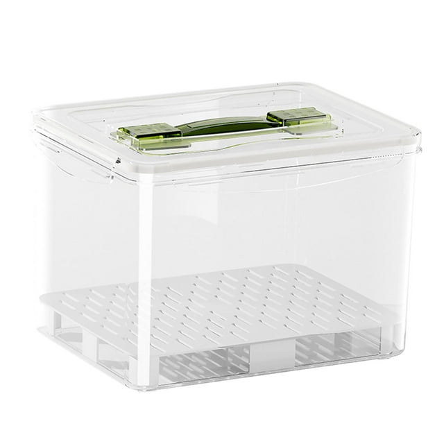 Siruishop Conteneur à Kimchi 10,5 L Boîte de Rangement Alimentaire pour Garde-Manger Stockage Domestique Kimchi